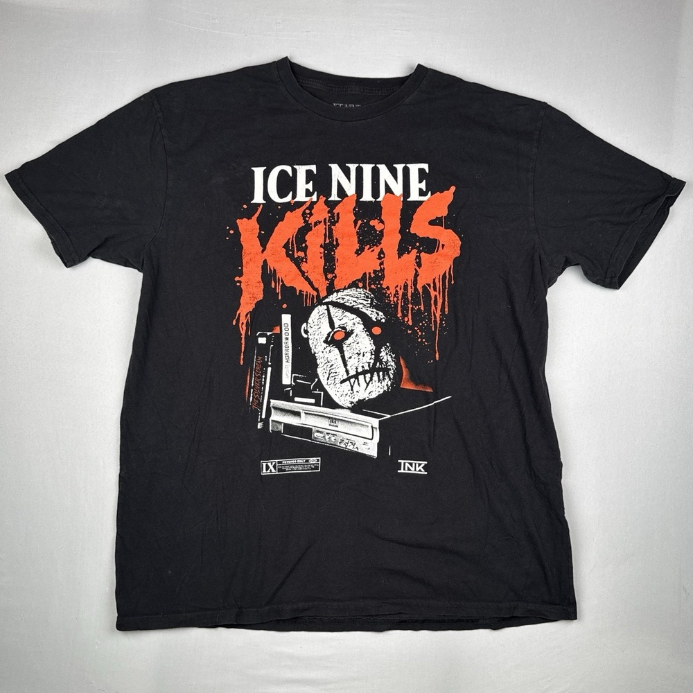 Ice Nine Kills North American Tour 2022 Horror Metal Band T-Shirt Size XXL